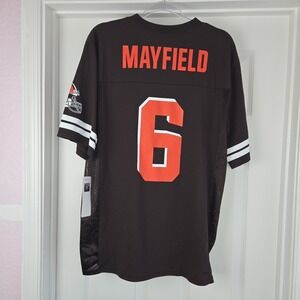Cleveland Browns Baker Mayfield Jersey #6 Mens Size M NFLPA Football Fan Apparel
